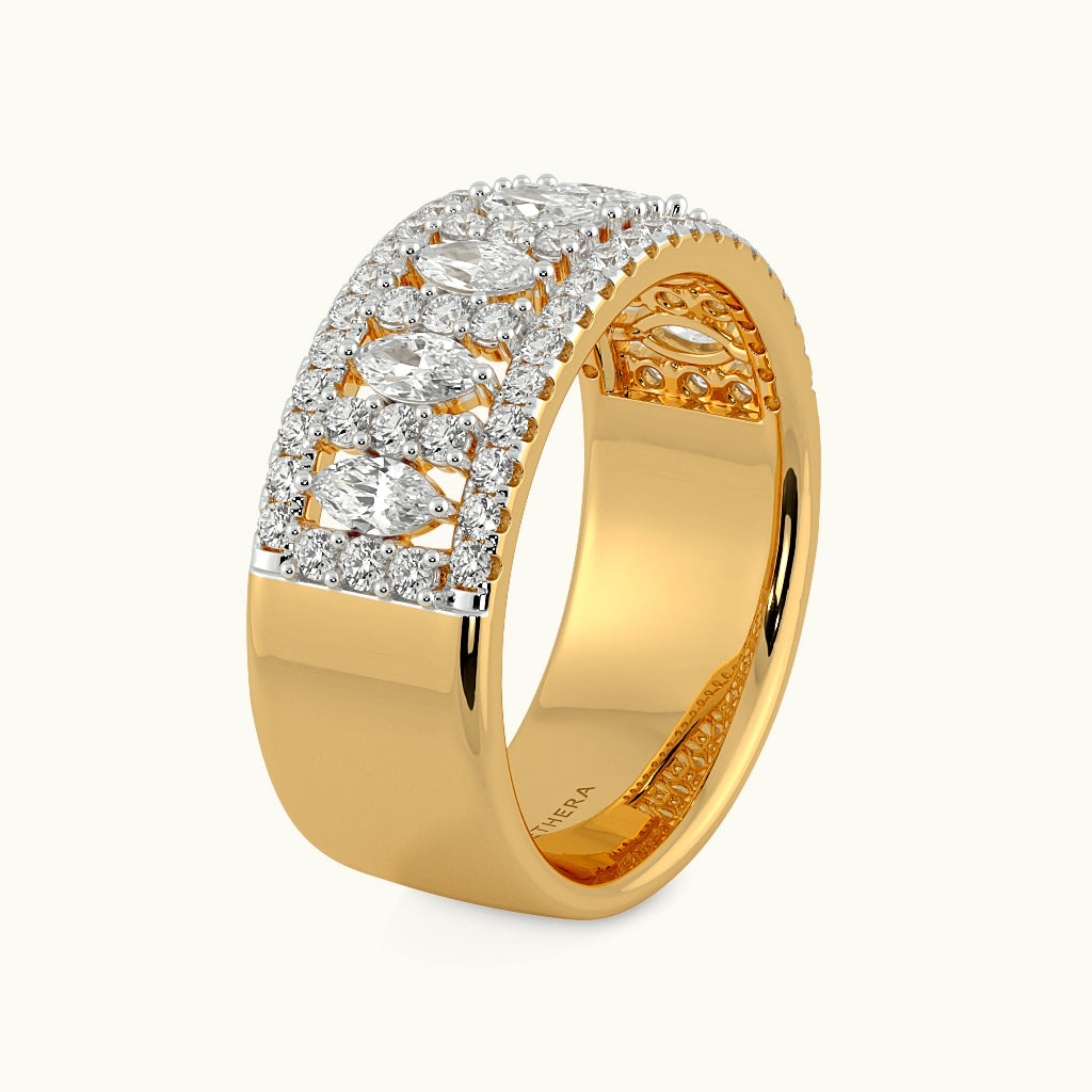Paved Perfection Eternity Band Image 5