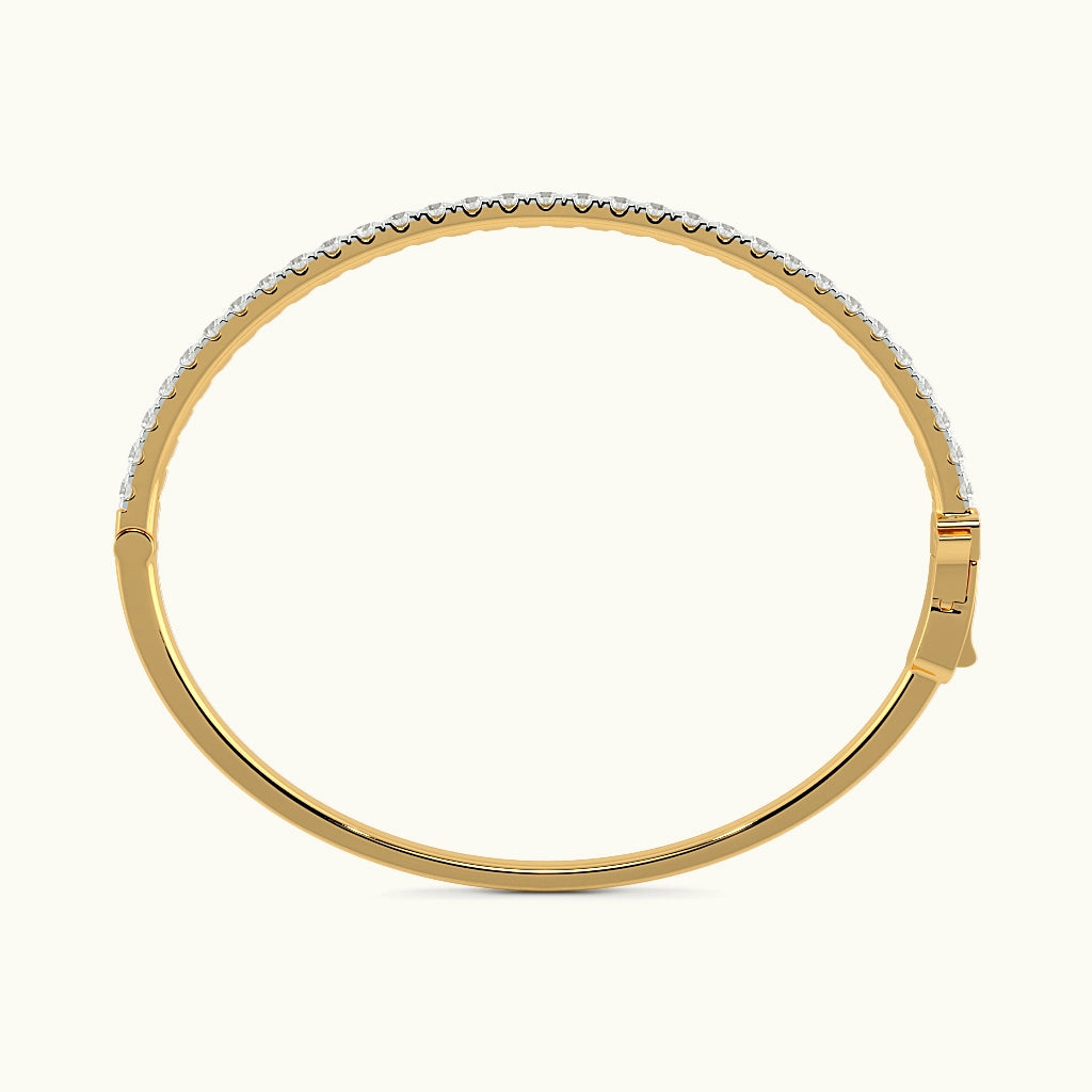 Glimmer Shimmer Oval Bangle Image 3