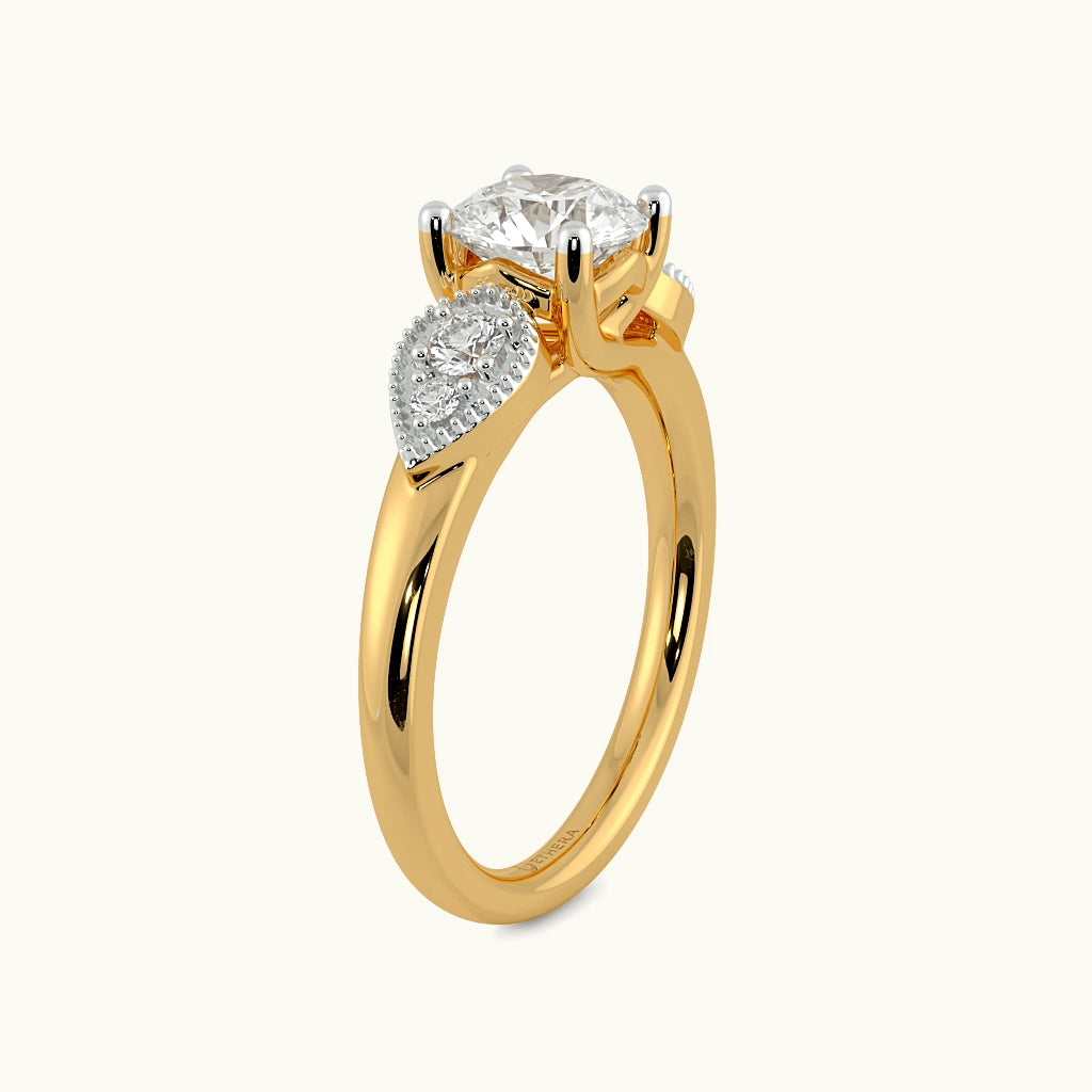 Nature’s Touch Solitaire Ring Image 5